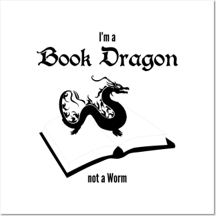 Book Dragon Posters and Art